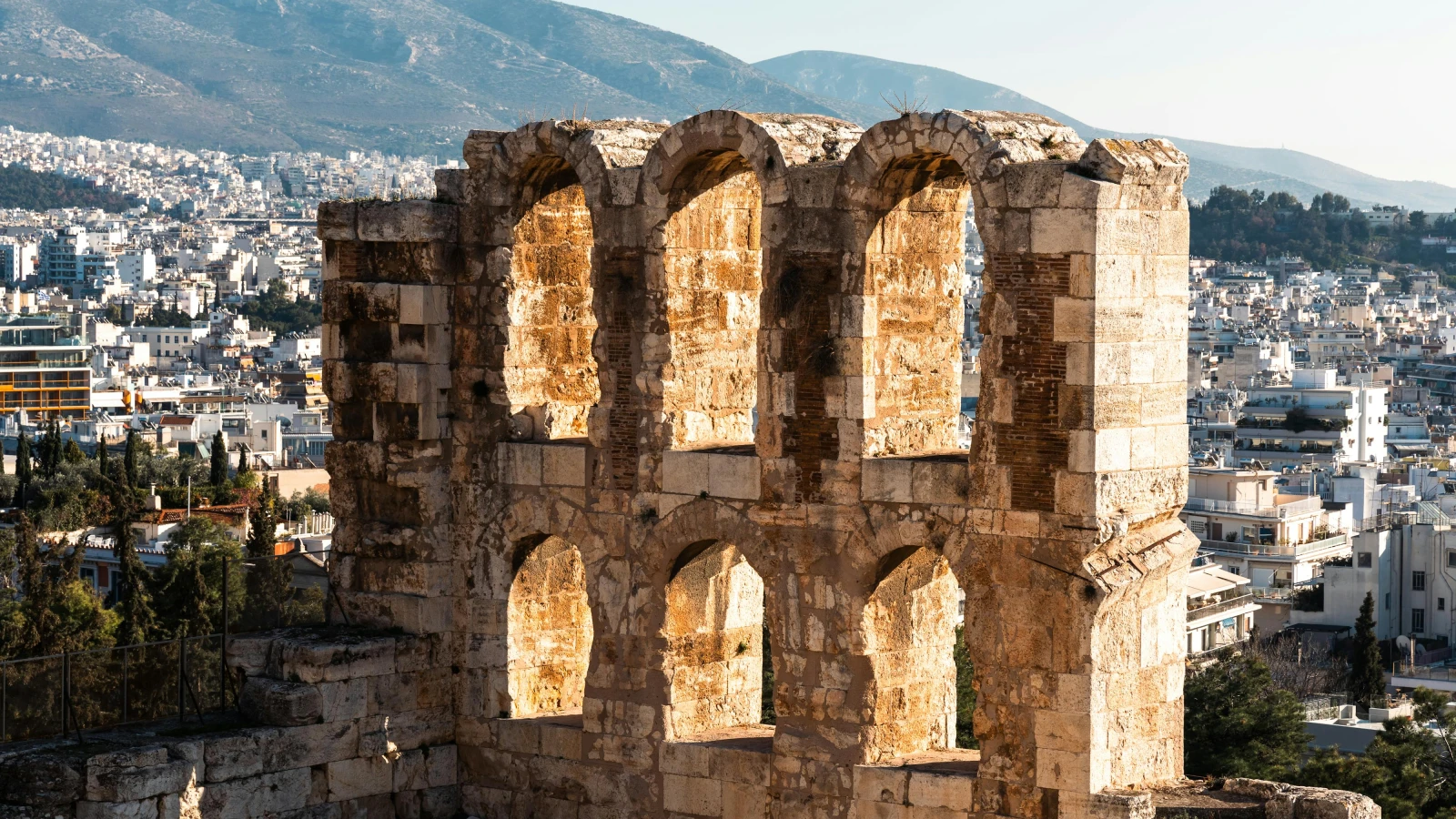 Scenic Athens car rental drive past ancient sites scenic Athens drive past ancient theaters
